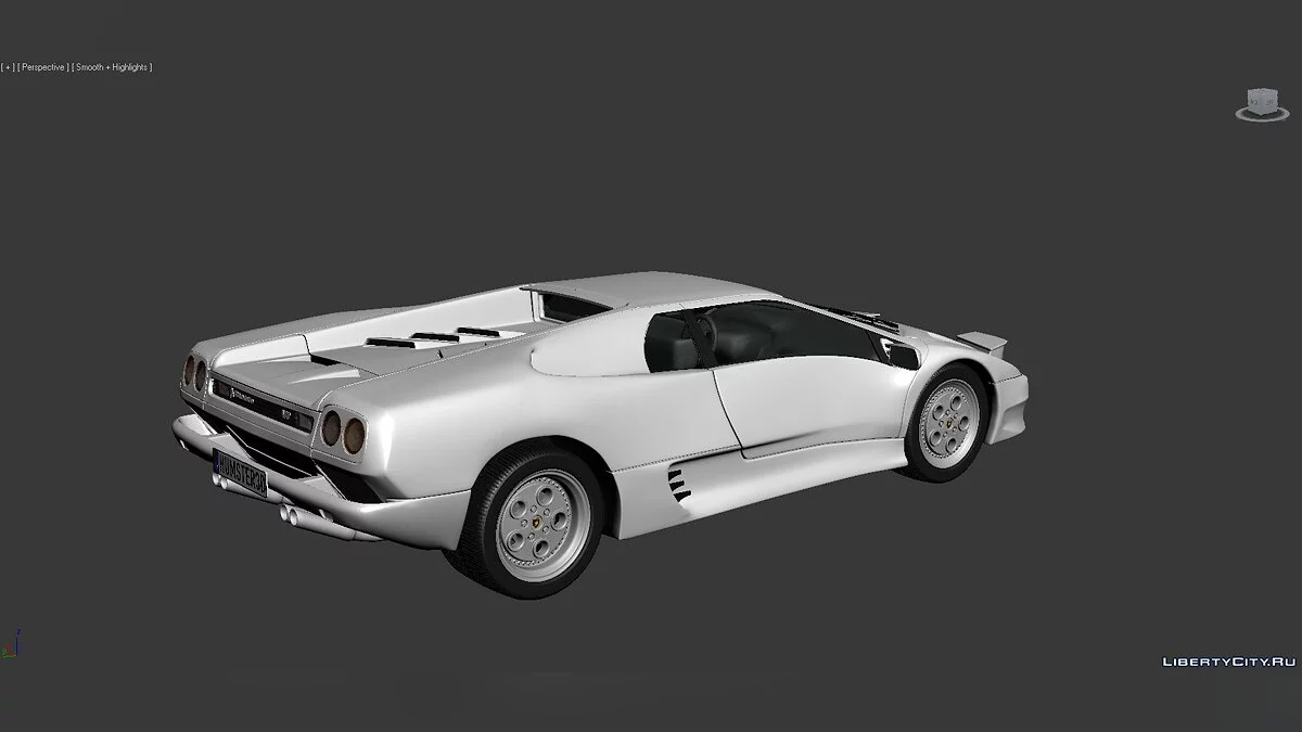 3D Models Lamborghini Diablo VT 1993 / Файлы для модмейкеров