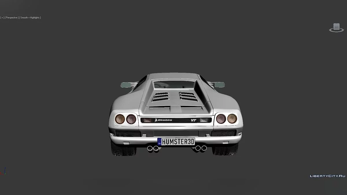 3D Models Lamborghini Diablo VT 1993 / Файлы для модмейкеров