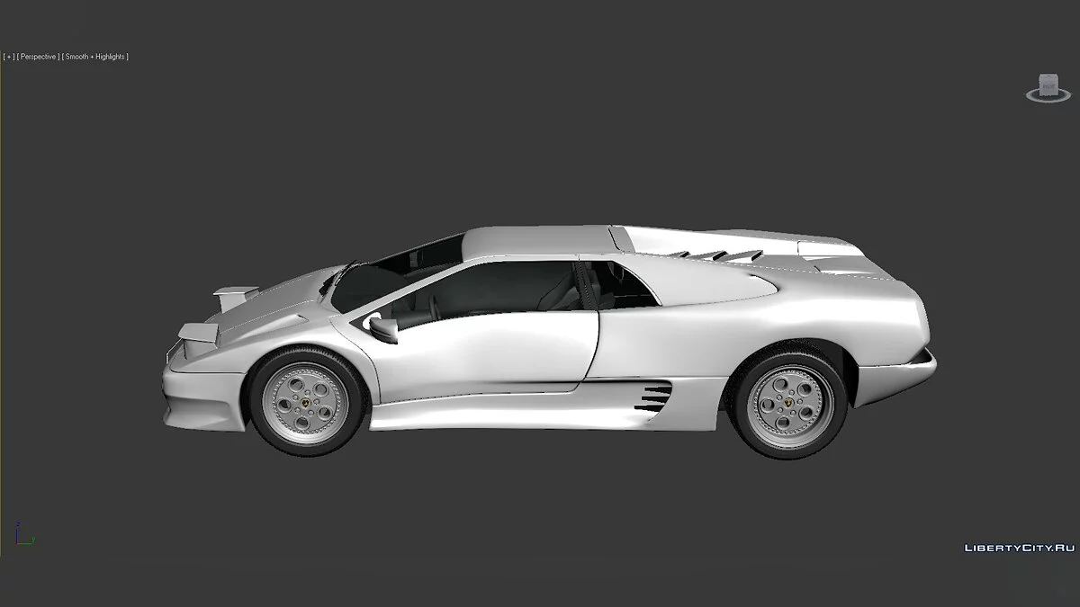 3D Models Lamborghini Diablo VT 1993 / Файлы для модмейкеров