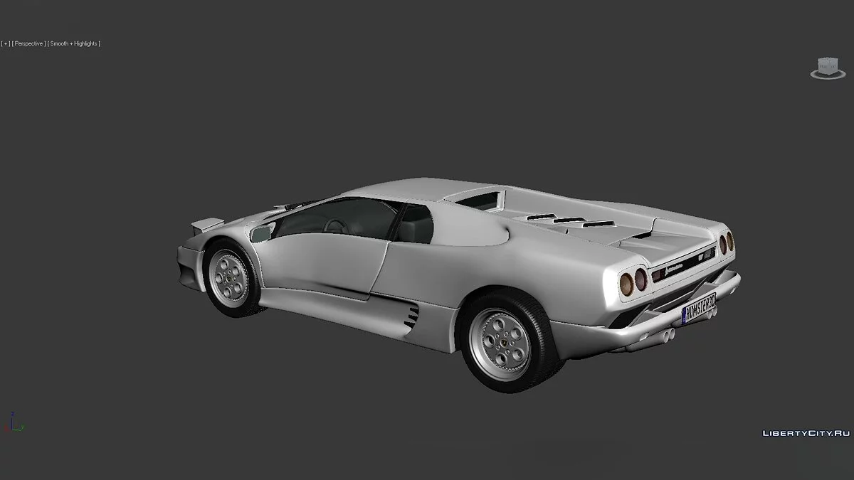 3D Models Lamborghini Diablo VT 1993 / Файлы для модмейкеров