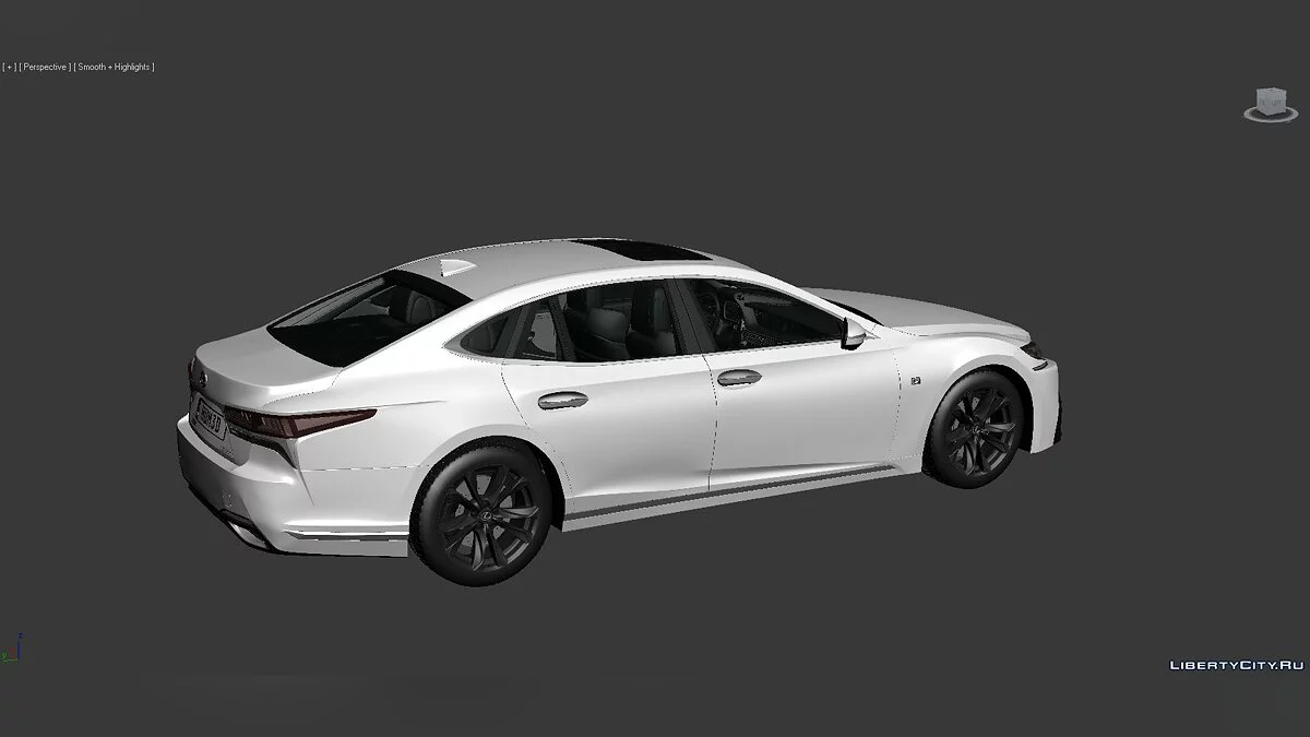 3D Models Lexus LS (XF50) F Sport 2018 / Ресурсы