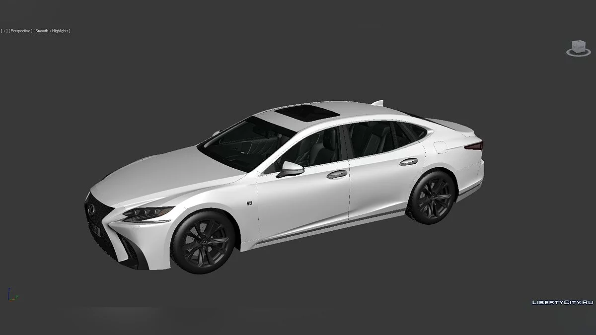 3D Models Lexus LS (XF50) F Sport 2018 / Ресурсы