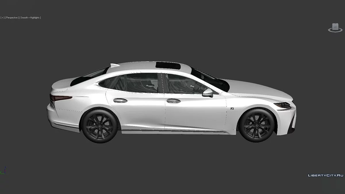3D Models Lexus LS (XF50) F Sport 2018 / Ресурсы