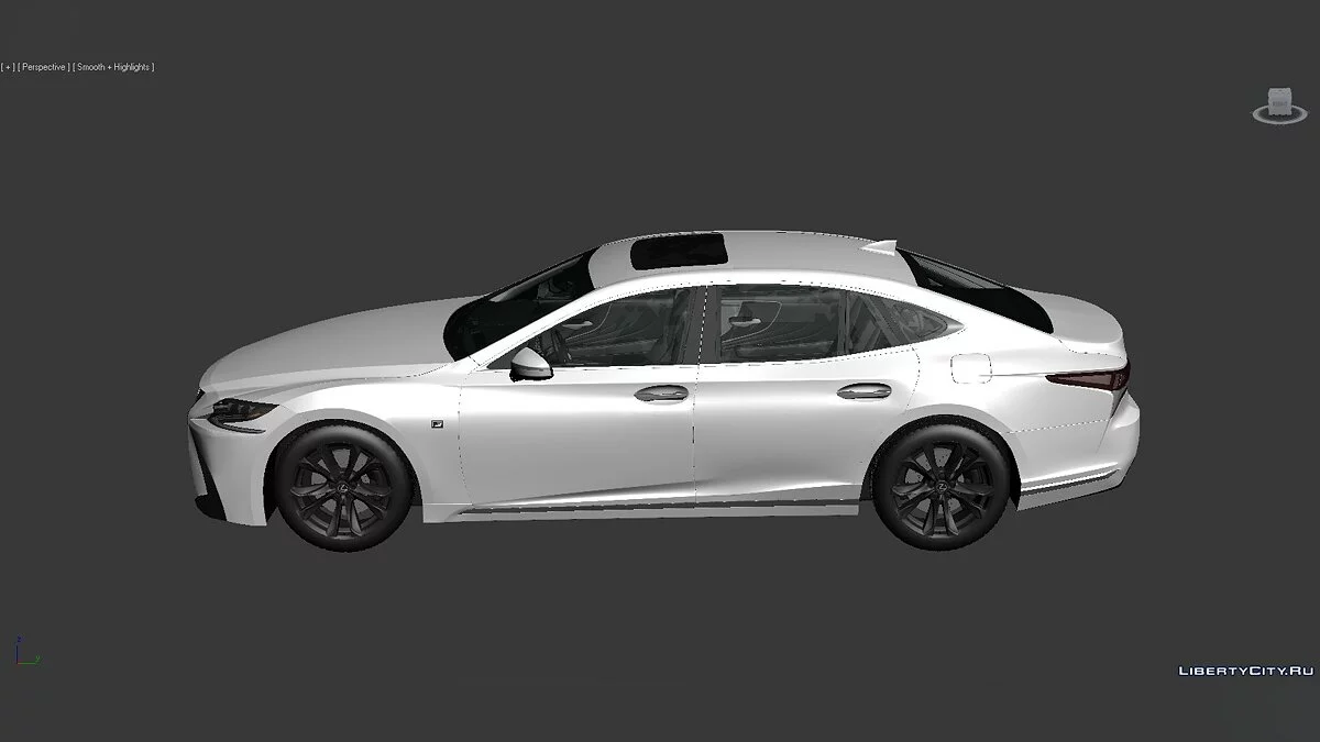 3D Models Lexus LS (XF50) F Sport 2018 / Ресурсы