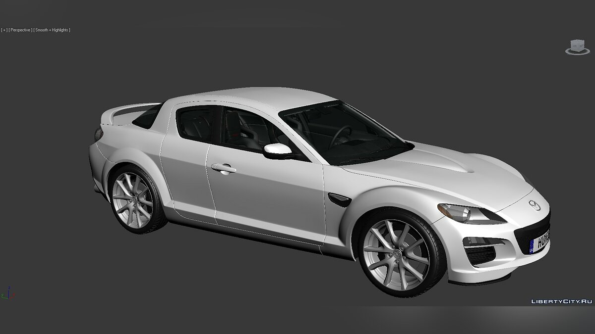 Скачать 3D Models Mazda RX-8 2008 для модмейкеров