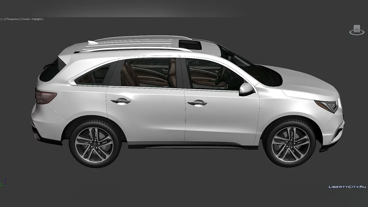 3D Models Acura MDX 2017 / Файлы для модмейкеров