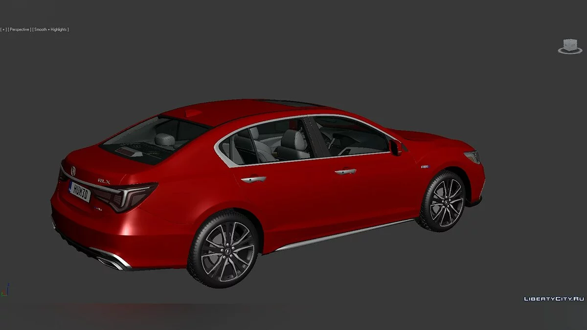 3D Models Acura RLX 2017 / Файлы для модмейкеров