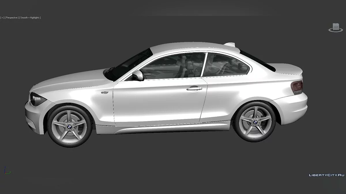 3D Models BMW 1 Series (E82) 2007 / Файлы для модмейкеров