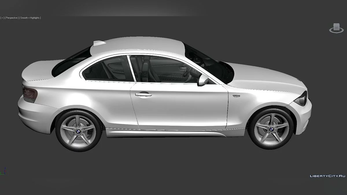 3D Models BMW 1 Series (E82) 2007 / Файлы для модмейкеров