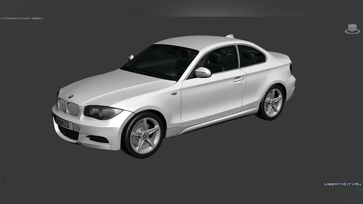 3D Models BMW 1 Series (E82) 2007 / Файлы для модмейкеров