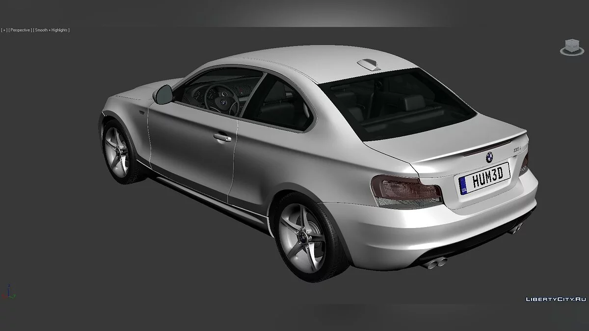 3D Models BMW 1 Series (E82) 2007 / Файлы для модмейкеров