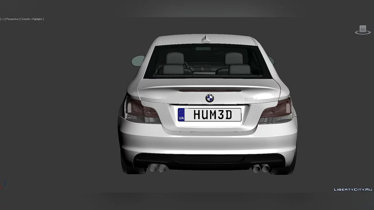 3D Models BMW 1 Series (E82) 2007 / Файлы для модмейкеров
