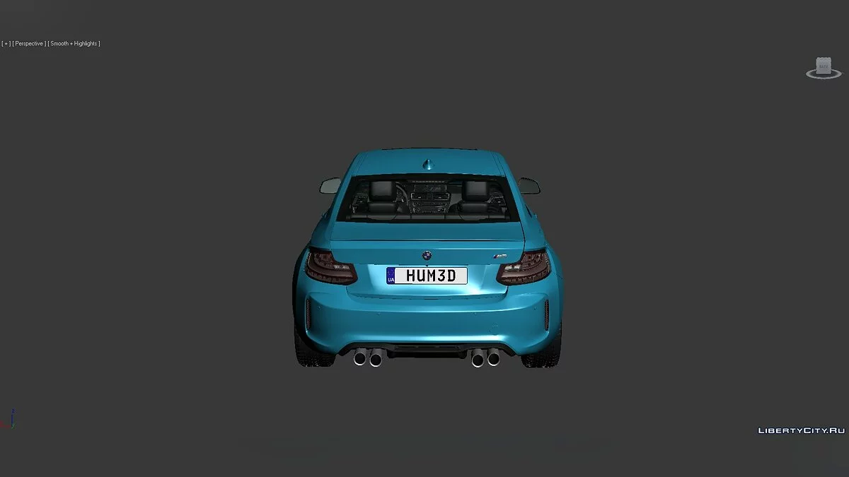 3D Models BMW 2 Series (F87) 2015 / Файлы для модмейкеров