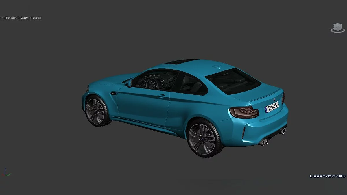 3D Models BMW 2 Series (F87) 2015 / Файлы для модмейкеров