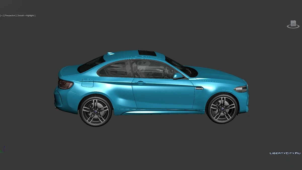 3D Models BMW 2 Series (F87) 2015 / Файлы для модмейкеров