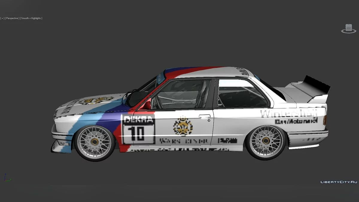 3D Models BMW 3 Series (E30) 1986 / Файлы для модмейкеров