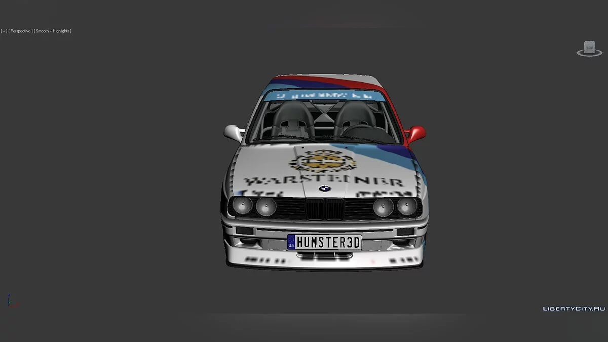 3D Models BMW 3 Series (E30) 1986 / Файлы для модмейкеров