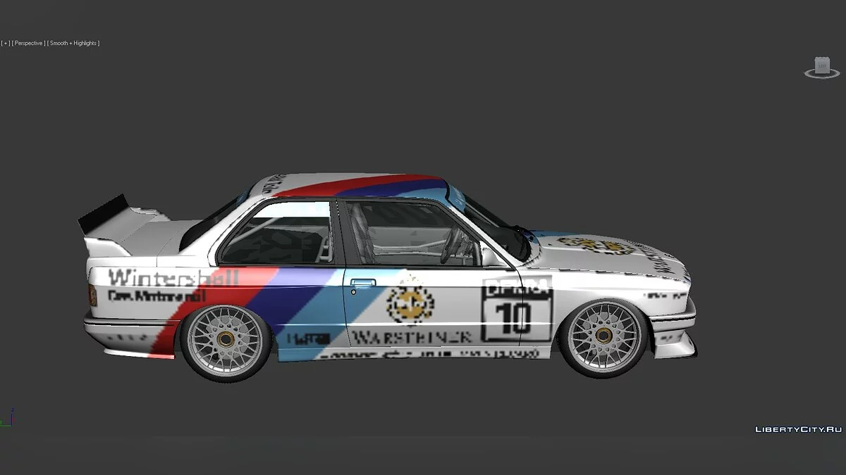 3D Models BMW 3 Series (E30) 1986 / Файлы для модмейкеров