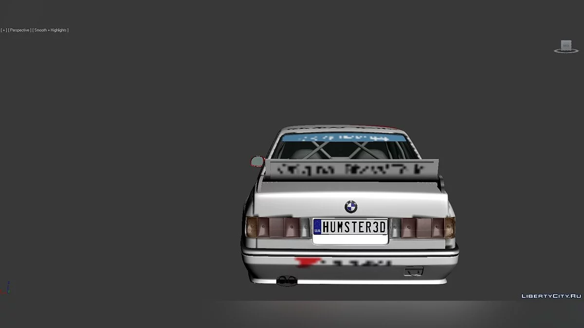 3D Models BMW 3 Series (E30) 1986 / Файлы для модмейкеров