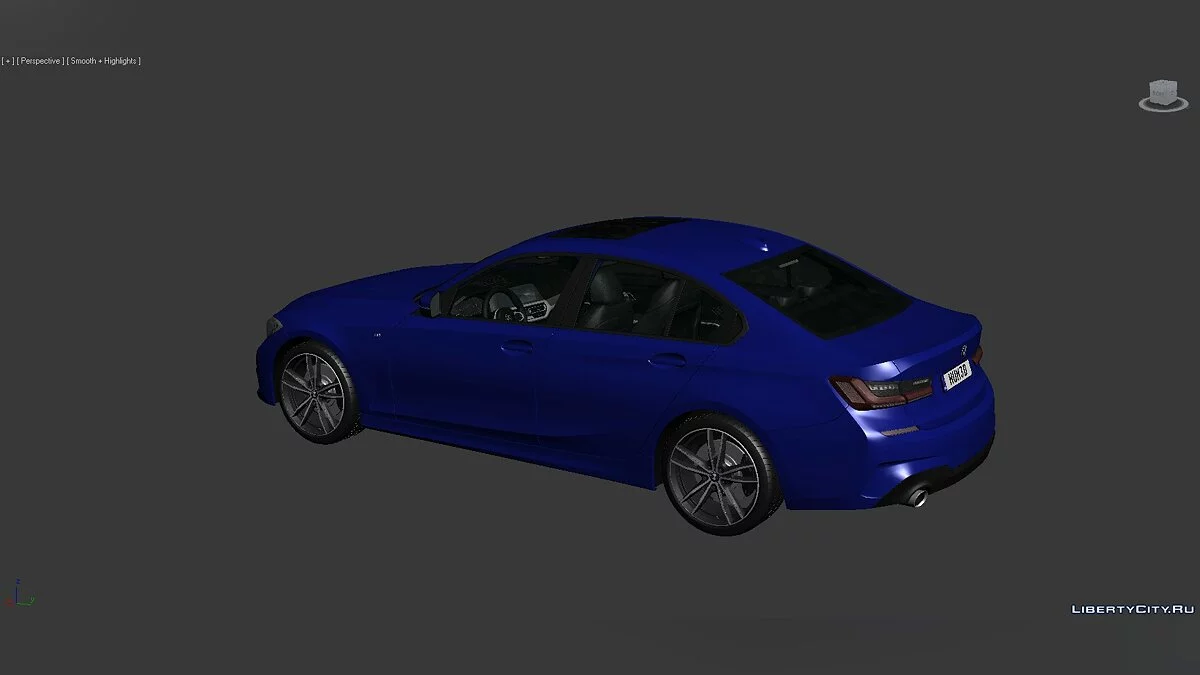 3D Models BMW 3 Series (G20) 2019 / Файлы для модмейкеров