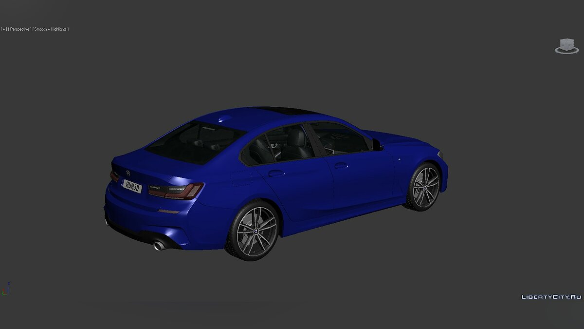 Скачать 3D Models BMW 3 Series (G20) 2019 для модмейкеров