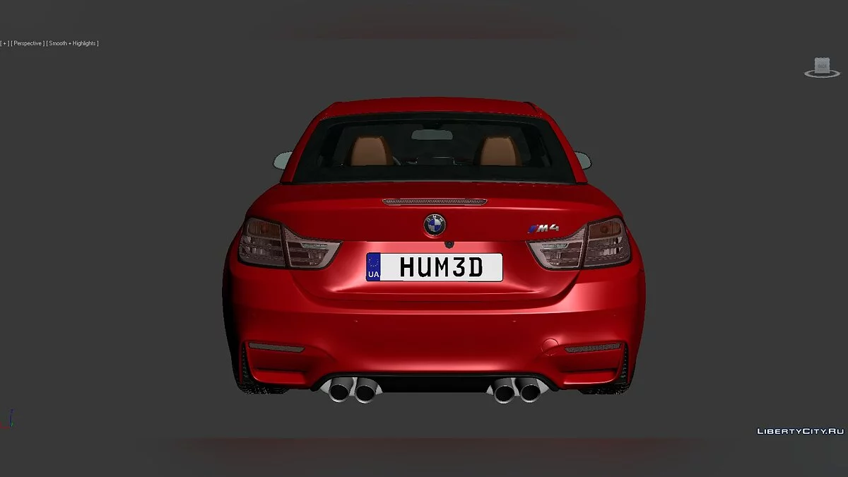 3D Models BMW 4 Series (F83) 2014 / Файлы для модмейкеров
