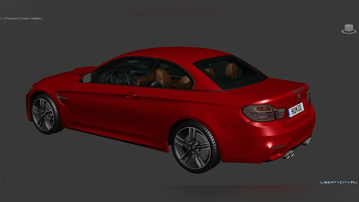 3D Models BMW 4 Series (F83) 2014 / Файлы для модмейкеров