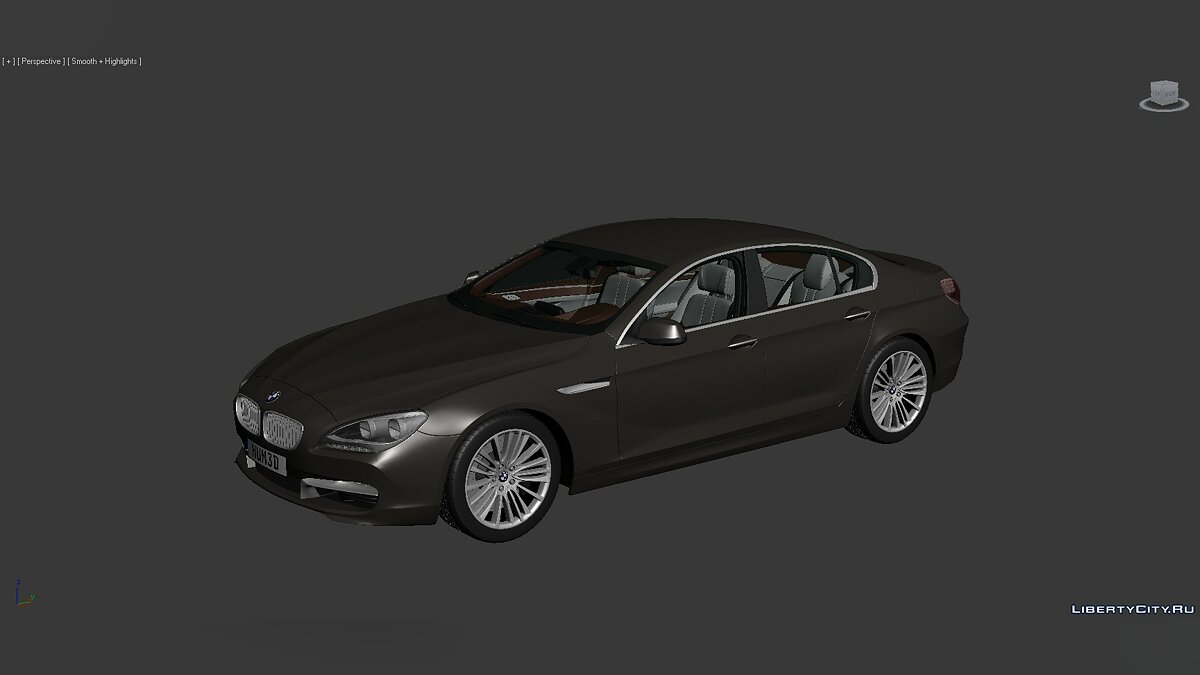 Скачать 3D Models BMW 6 Series (F06) 2012 для модмейкеров