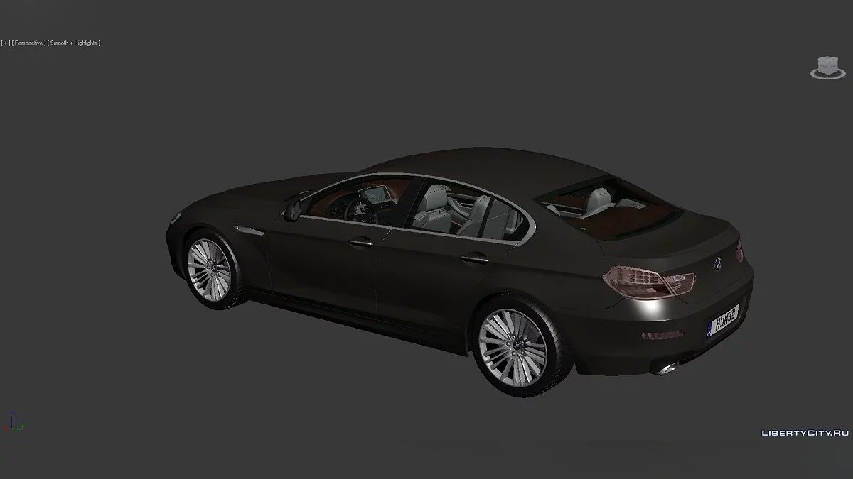 3D Models BMW 6 Series (F06) 2012 / Файлы для модмейкеров