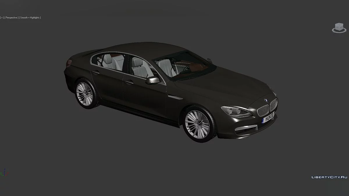 3D Models BMW 6 Series (F06) 2012 / Файлы для модмейкеров