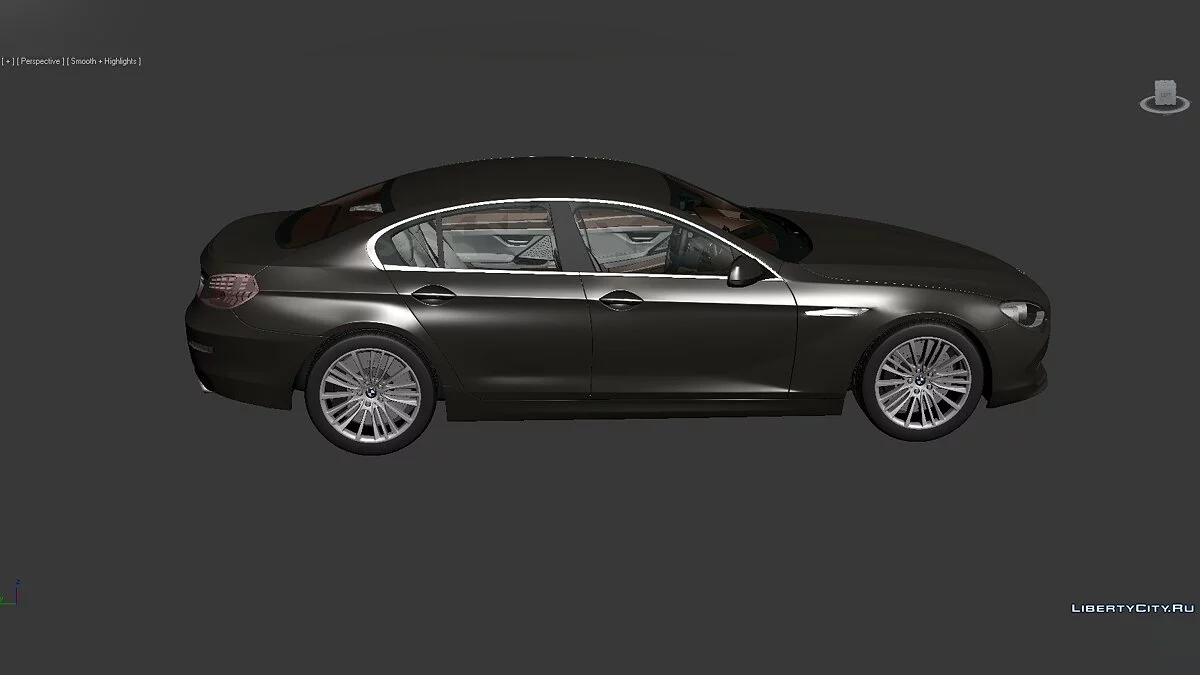 3D Models BMW 6 Series (F06) 2012 / Файлы для модмейкеров