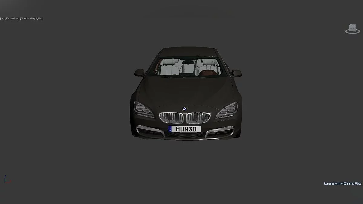 3D Models BMW 6 Series (F06) 2012 / Файлы для модмейкеров