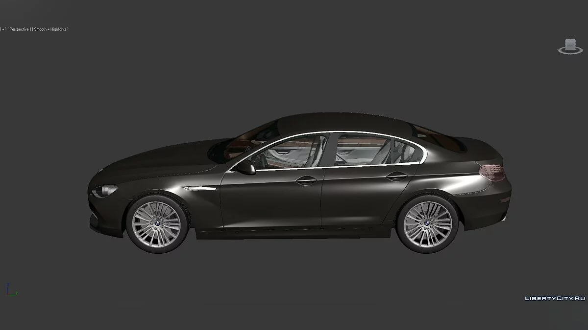 3D Models BMW 6 Series (F06) 2012 / Файлы для модмейкеров