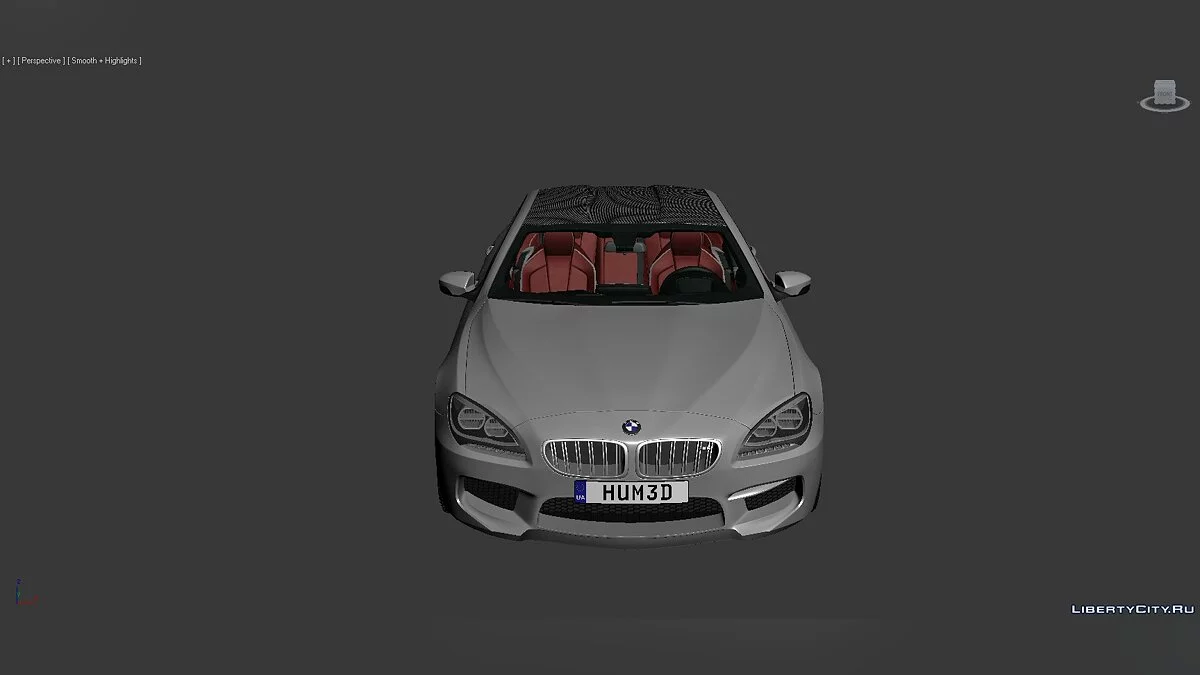 3D Models BMW 6 Series (F06) 2013 / Файлы для модмейкеров