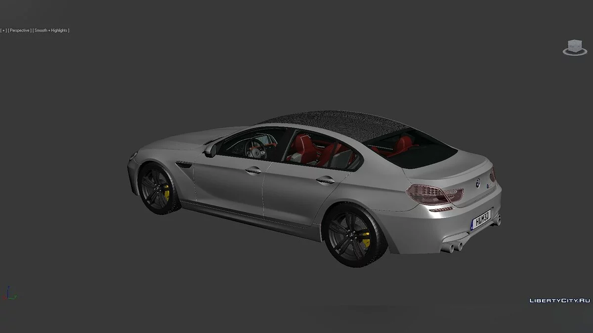 3D Models BMW 6 Series (F06) 2013 / Файлы для модмейкеров