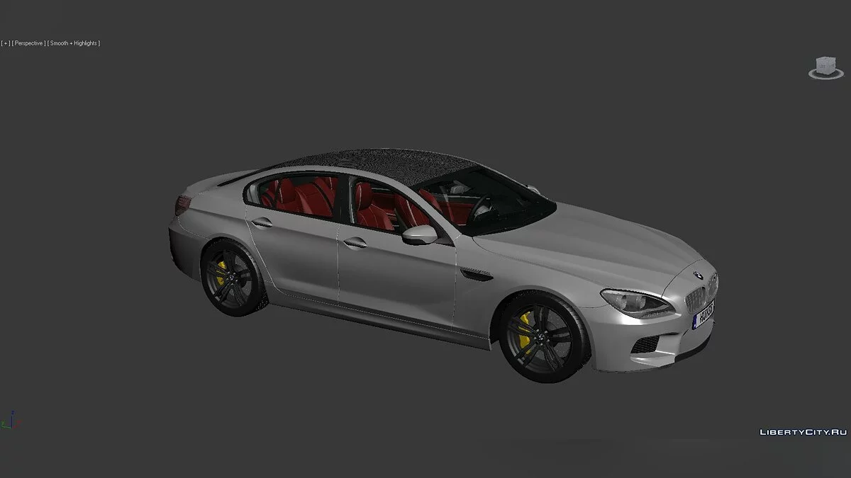 3D Models BMW 6 Series (F06) 2013 / Файлы для модмейкеров