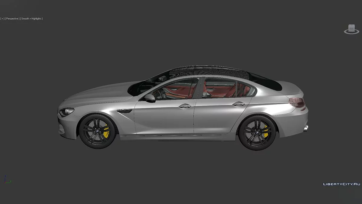 3D Models BMW 6 Series (F06) 2013 / Файлы для модмейкеров