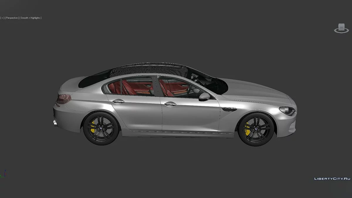 3D Models BMW 6 Series (F06) 2013 / Файлы для модмейкеров