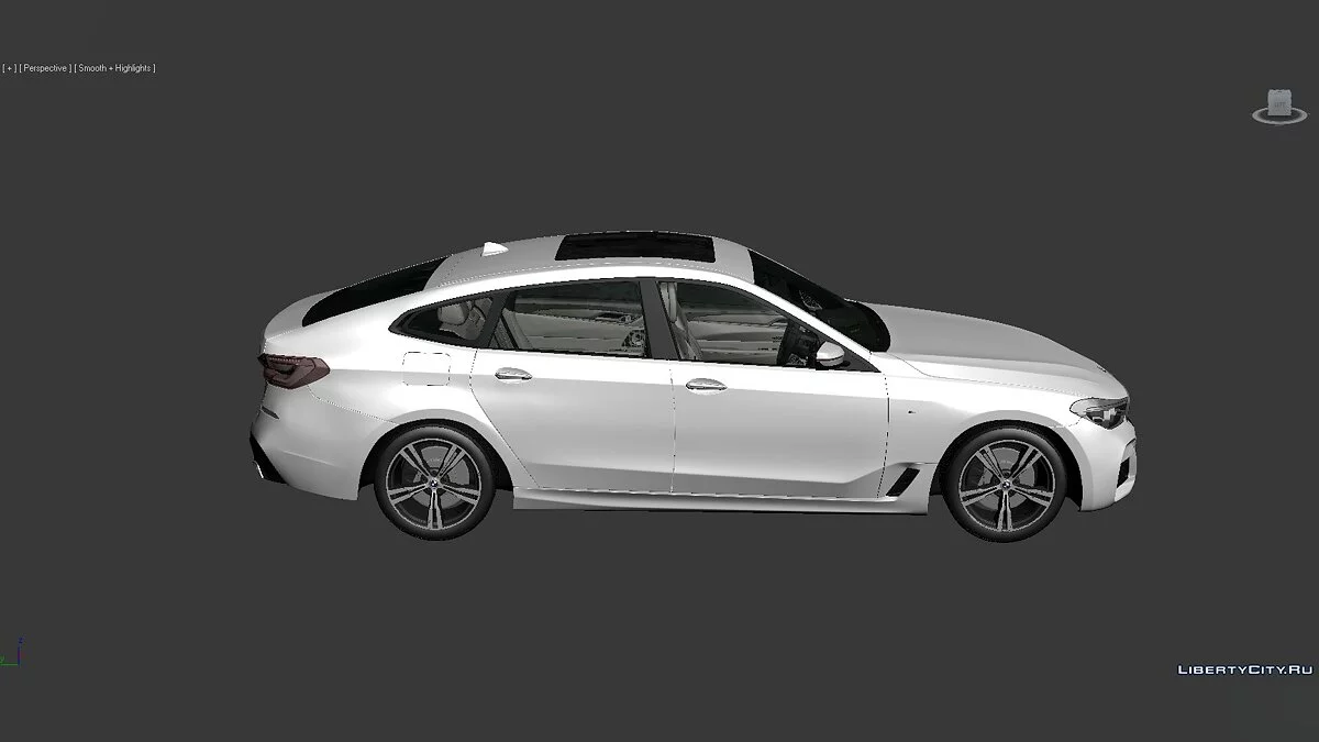 3D Models BMW 6 Series (G32) 2017 / Файлы для модмейкеров