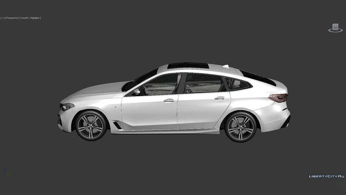 3D Models BMW 6 Series (G32) 2017 / Файлы для модмейкеров