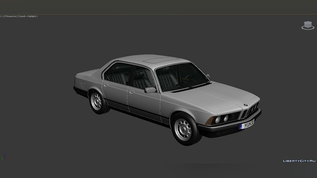 Скачать 3D Models BMW 7 Series (E23) 1982 для модмейкеров