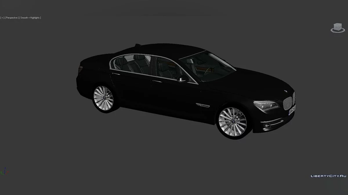 3D Models BMW 7 Series (F02) 2013 / Файлы для модмейкеров