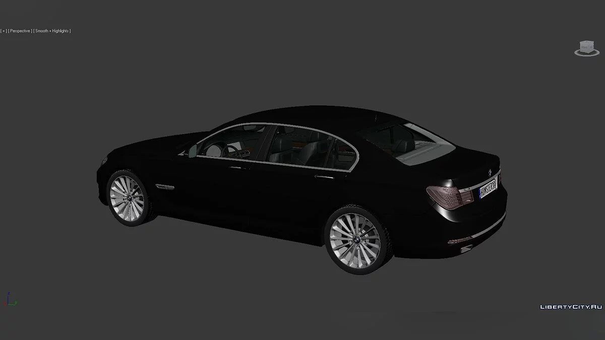 3D Models BMW 7 Series (F02) 2013 / Файлы для модмейкеров