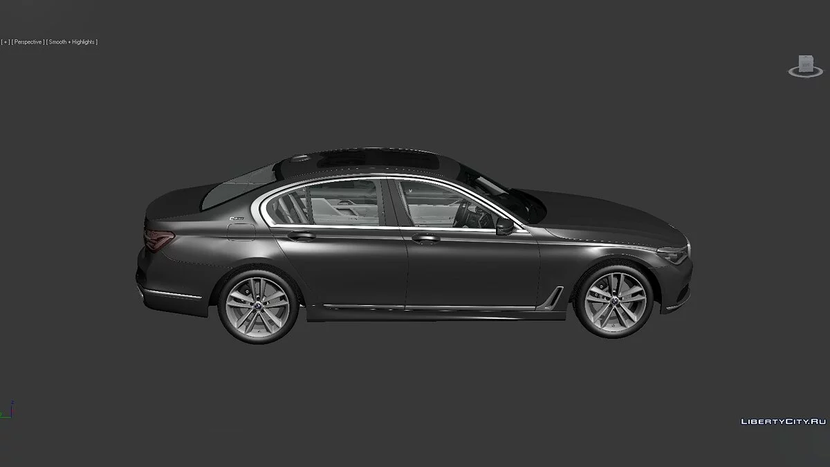 3D Models BMW 7 Series (G12) 2015 / Файлы для модмейкеров