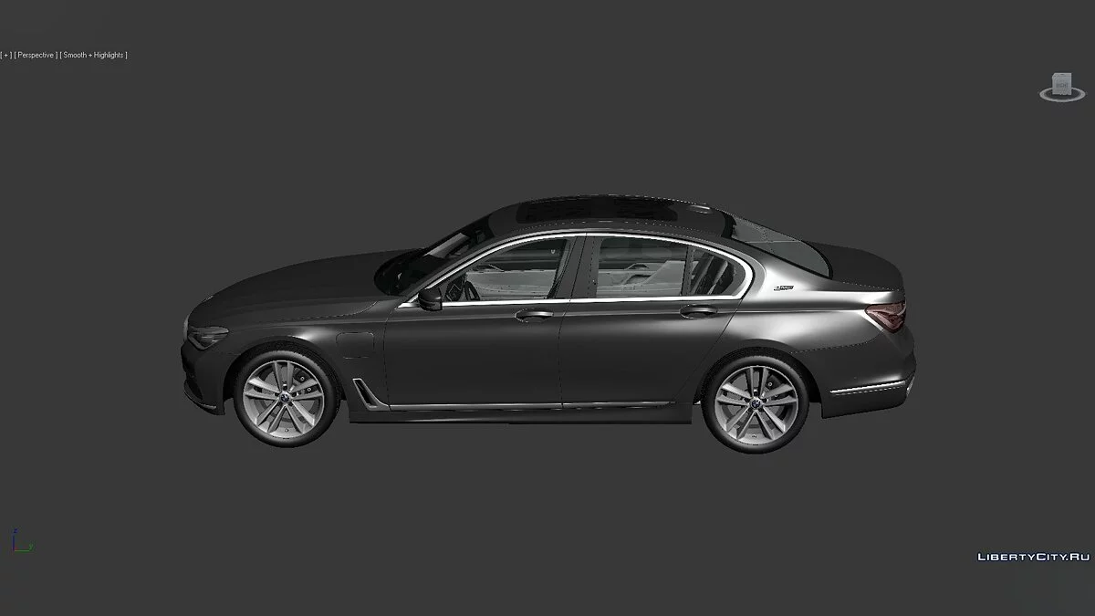 3D Models BMW 7 Series (G12) 2015 / Файлы для модмейкеров