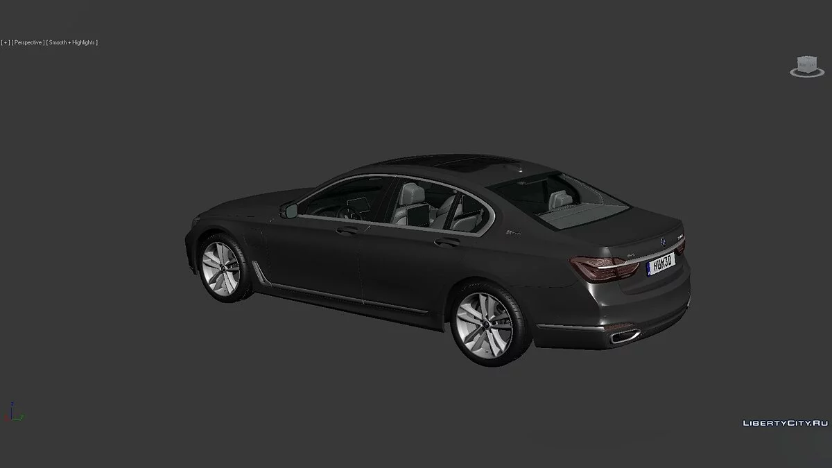 3D Models BMW 7 Series (G12) 2015 / Файлы для модмейкеров