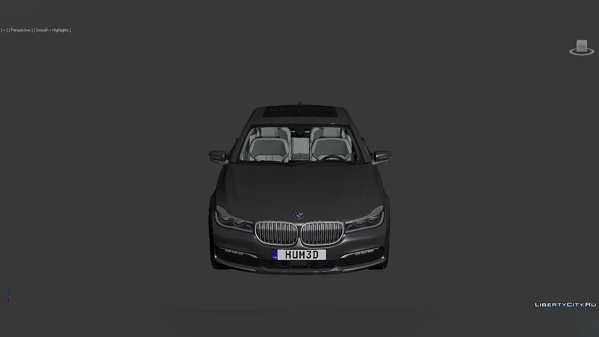 3D Models BMW 7 Series (G12) 2015 / Файлы для модмейкеров