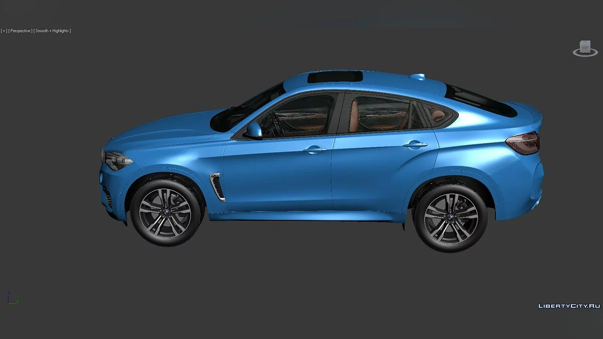 3D Models BMW X6 2015 / Файлы для модмейкеров