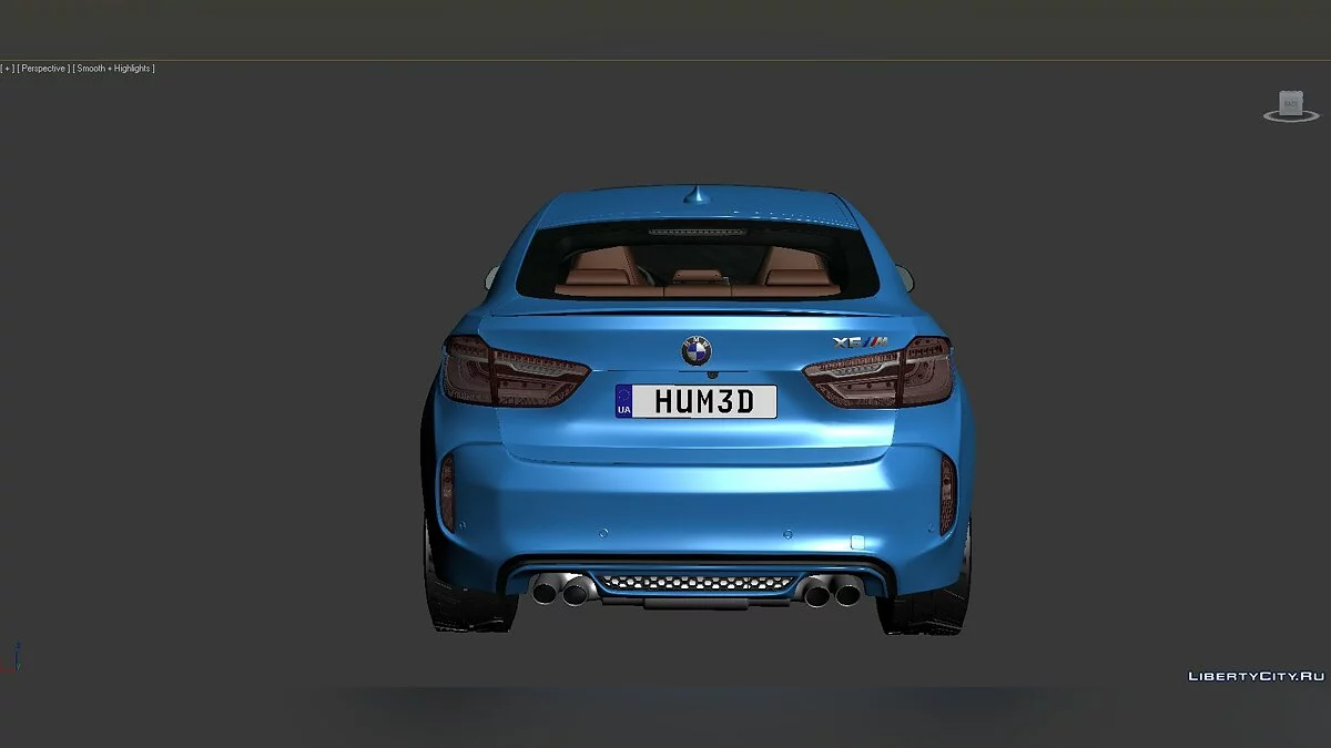 3D Models BMW X6 2015 / Файлы для модмейкеров