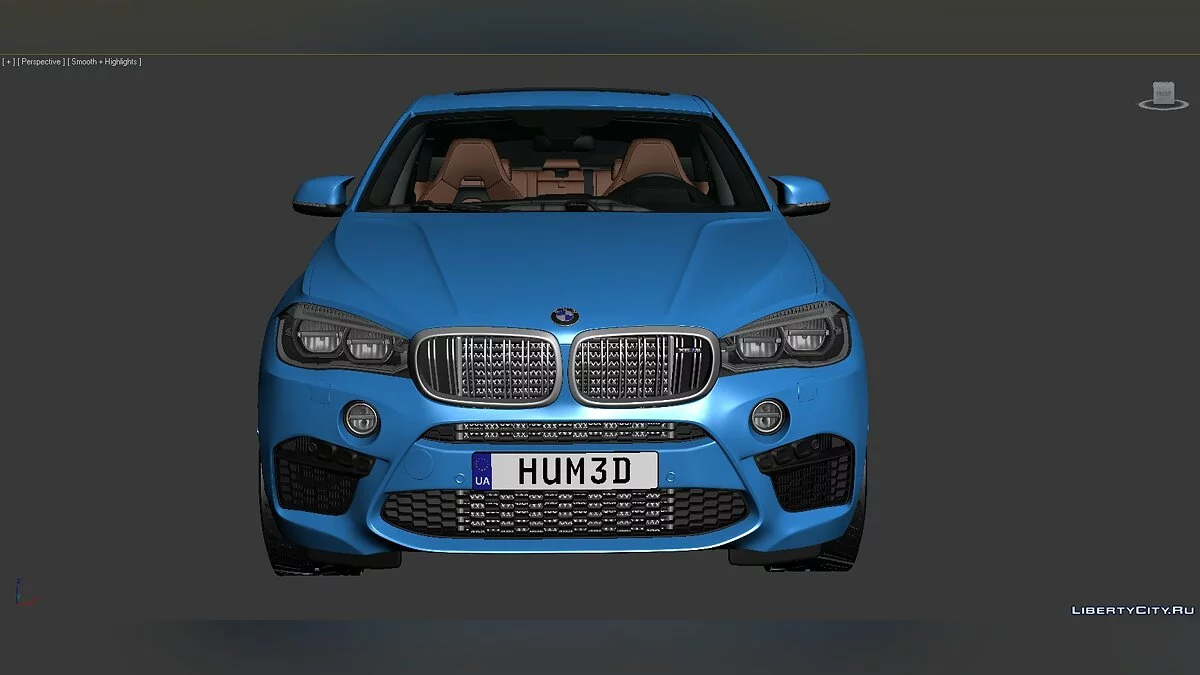 3D Models BMW X6 2015 / Файлы для модмейкеров
